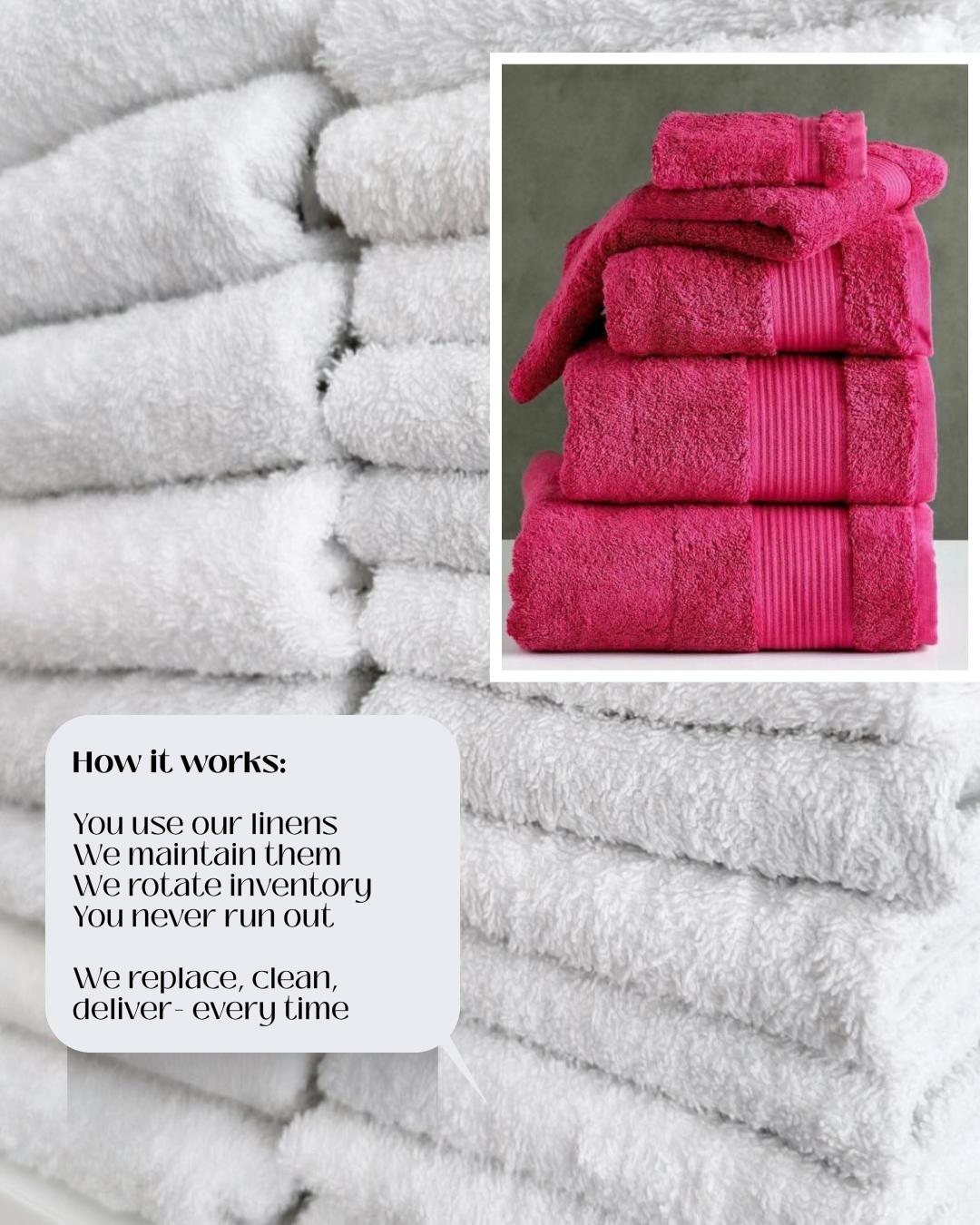 How linen rental works