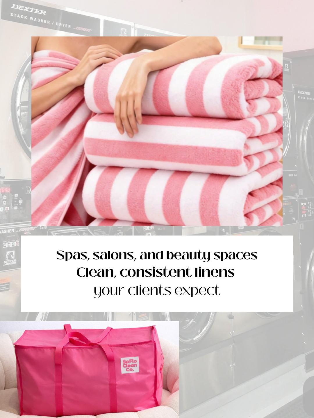 Spa and salon linen service